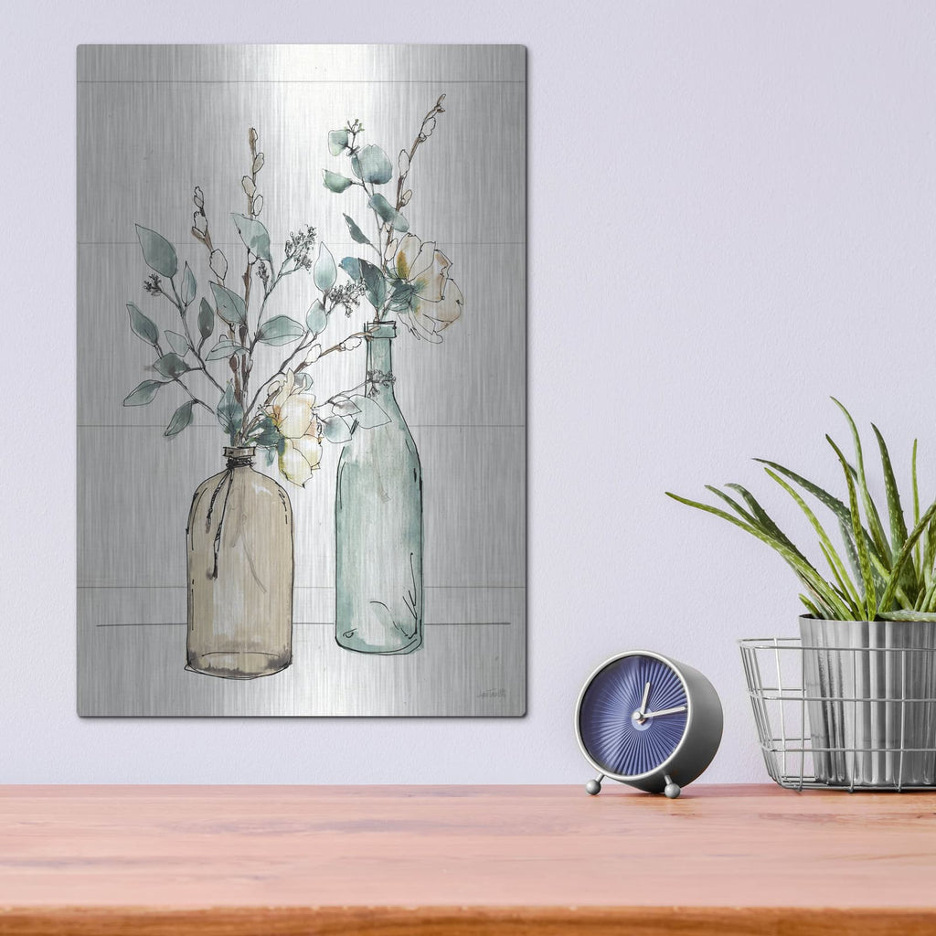 'Modern Farmhouse II' by Anne Tavoletti – Metal Wall Art, 12x16 room view