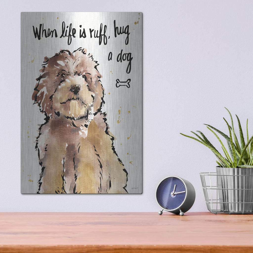 'Strike a Paws XIII' by Anne Tavoletti – Metal Wall Art, 12x16 room view