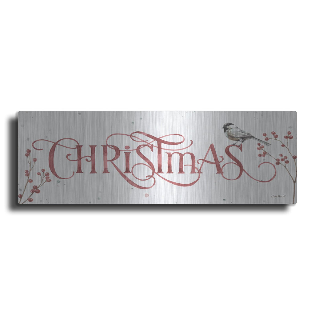 'A Christmas Weekend Ix No Snowflakes' by Lisa Audit – Metal Wall Art