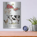 'Country Life III' by Anne Tavoletti – Metal Wall Art, 12x16 room view