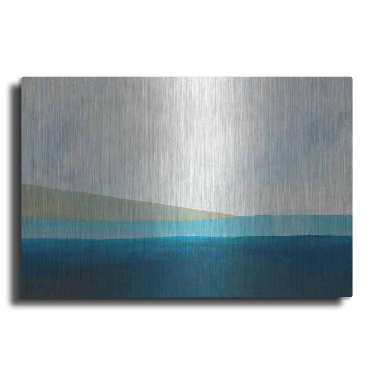 'Layered Earth 3' by Jan Weiss – Metal Wall Art