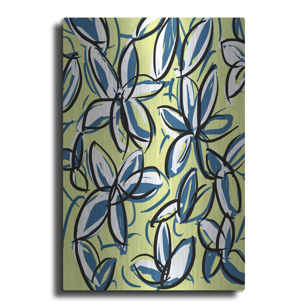 'Wild Garden Three' by Jan Weiss – Metal Wall Art