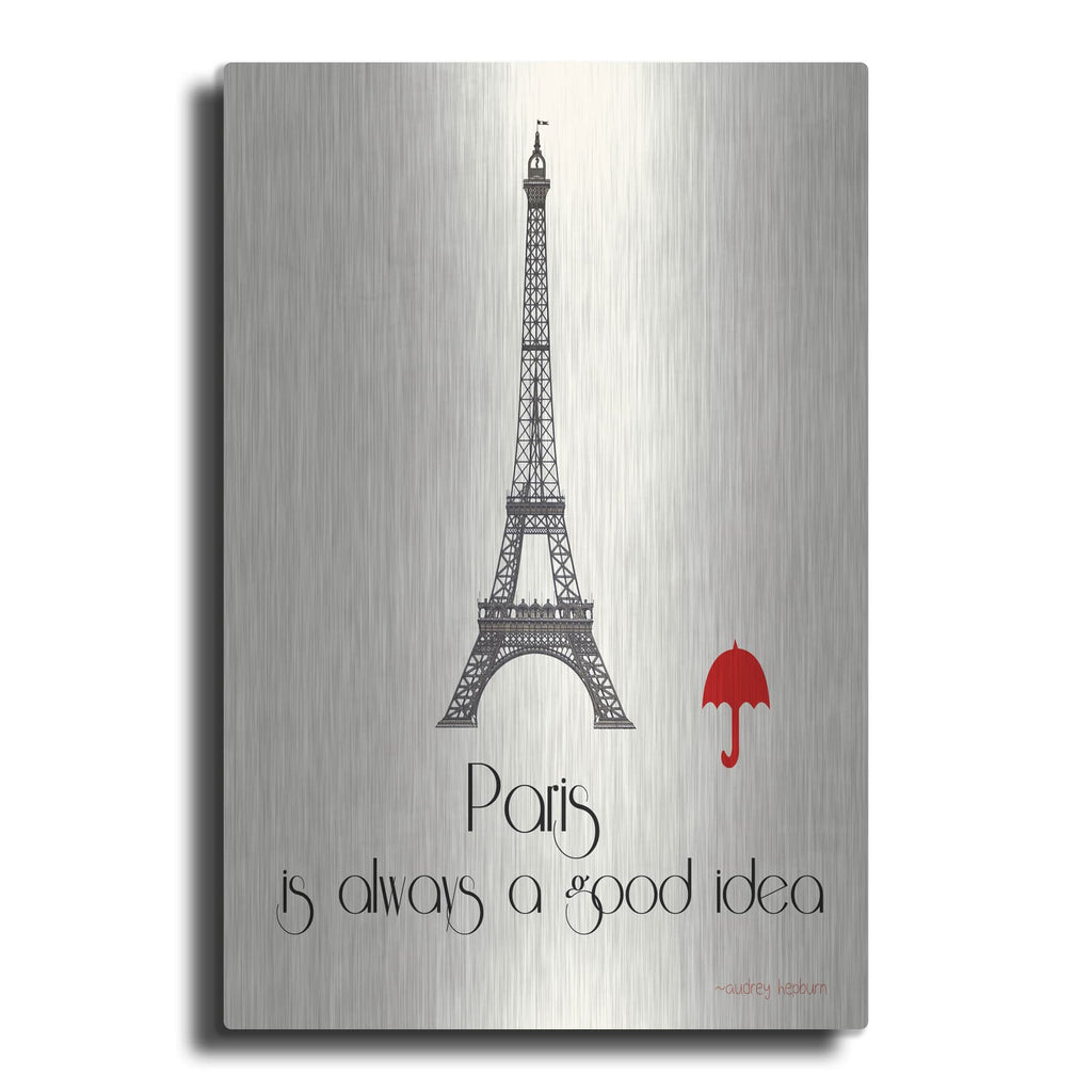 'Paris' by Jan Weiss – Metal Wall Art