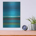'Night Coast One' by Jan Weiss – Metal Wall Art, 12x16 room view