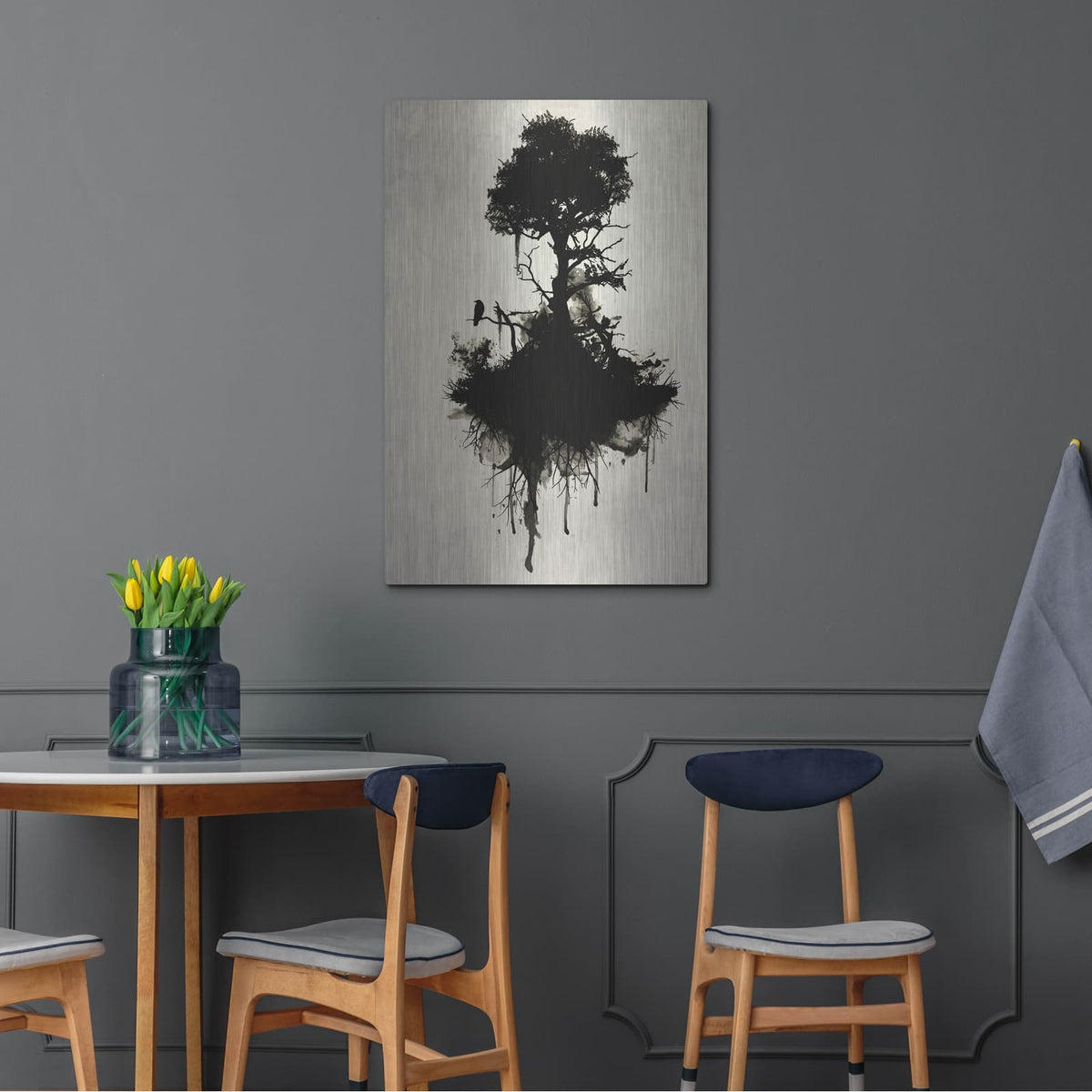 'Last Tree Standing' by Nicklas Gustafsson – Metal Wall Art, 24x36 room view