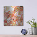 'Watermelon Cocktail' by Jan Weiss – Metal Wall Art, 12x12 room view