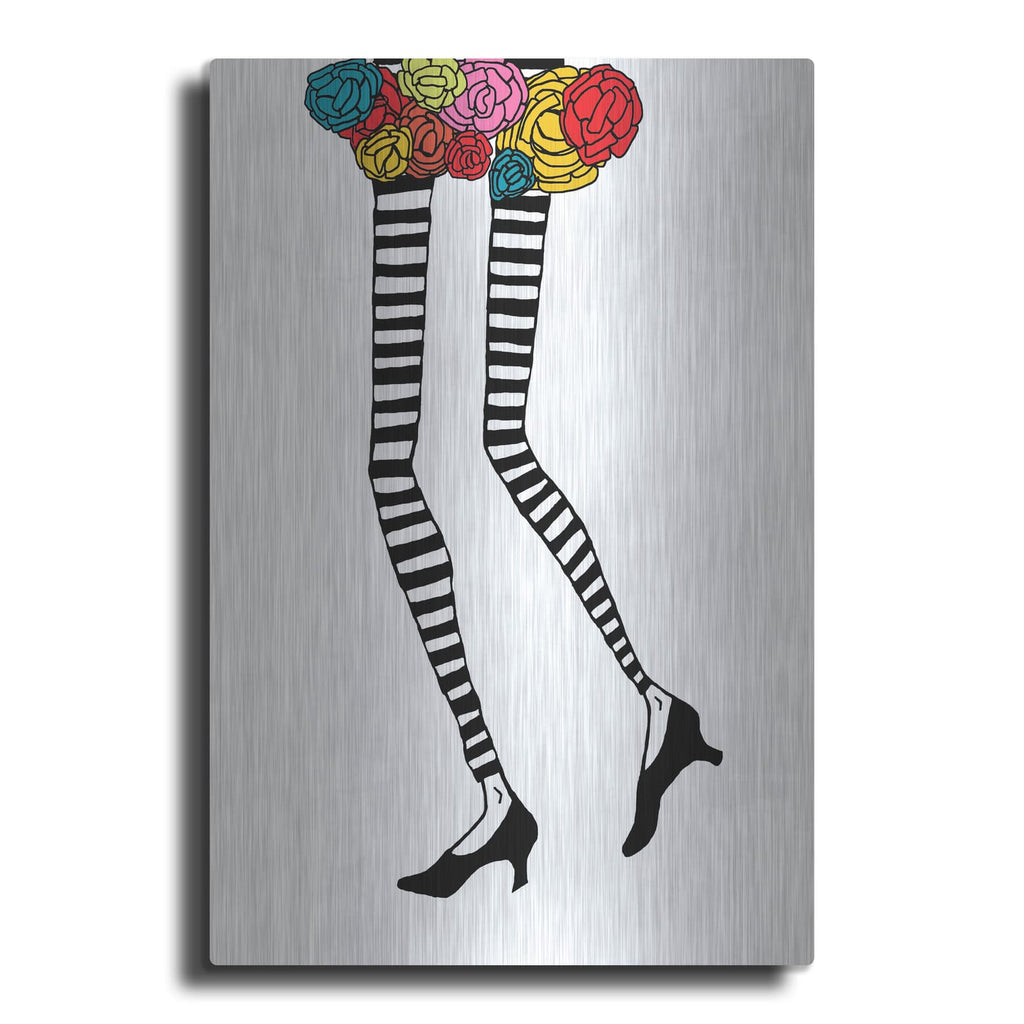'Skinny Legs 1' by Jan Weiss – Metal Wall Art