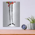 'Skinny Legs 2' by Jan Weiss – Metal Wall Art, 12x16 room view