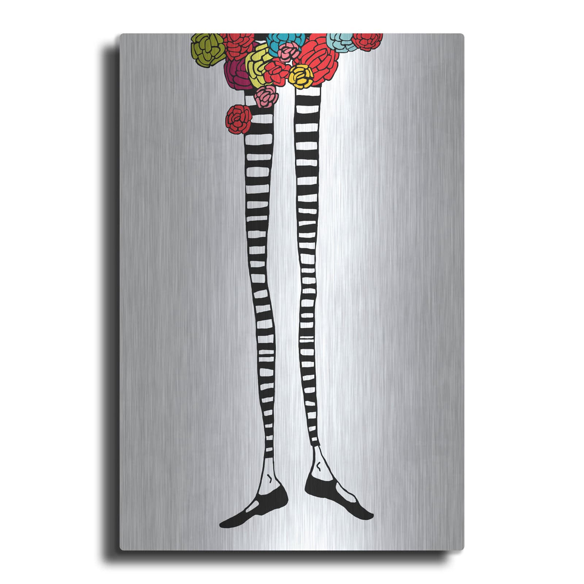 'Skinny Legs 2' by Jan Weiss – Metal Wall Art