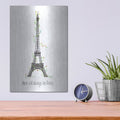 'There Will Always Be Paris' by Jan Weiss – Metal Wall Art, 12x16 room view
