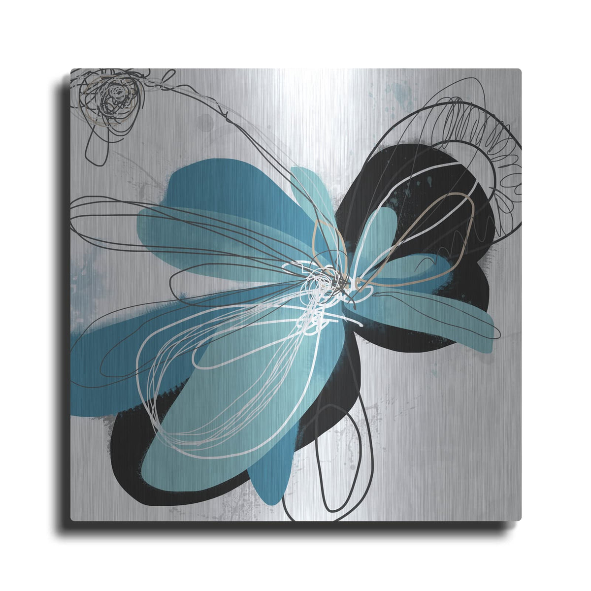 'The Flower Dances 2' by Jan Weiss – Metal Wall Art