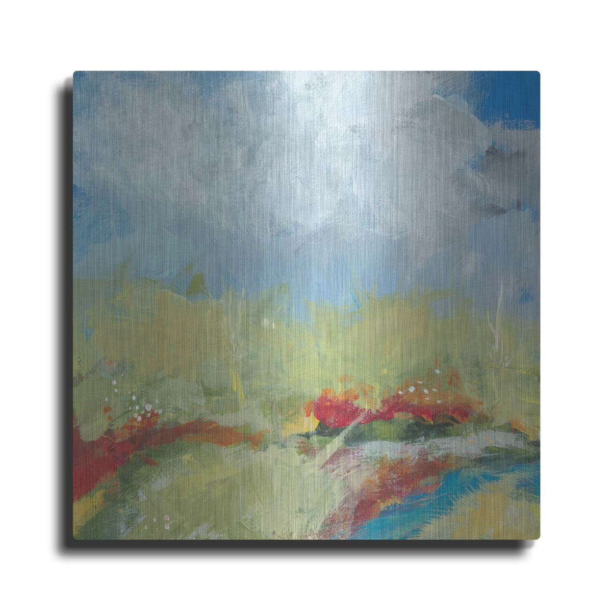 'Terra Verde' by Jan Weiss – Metal Wall Art