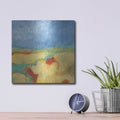 'Meandering River' by Jan Weiss – Metal Wall Art, 12x12 room view