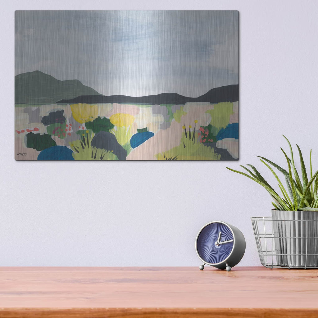 'Take Root In The Arid Soil 3' by Jan Weiss – Metal Wall Art, 16x12 room view