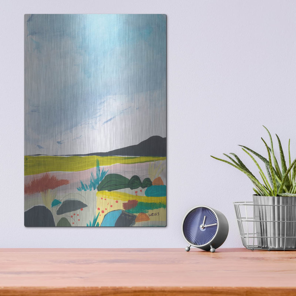 'Leaving Behind 2' by Jan Weiss – Metal Wall Art, 12x16 room view