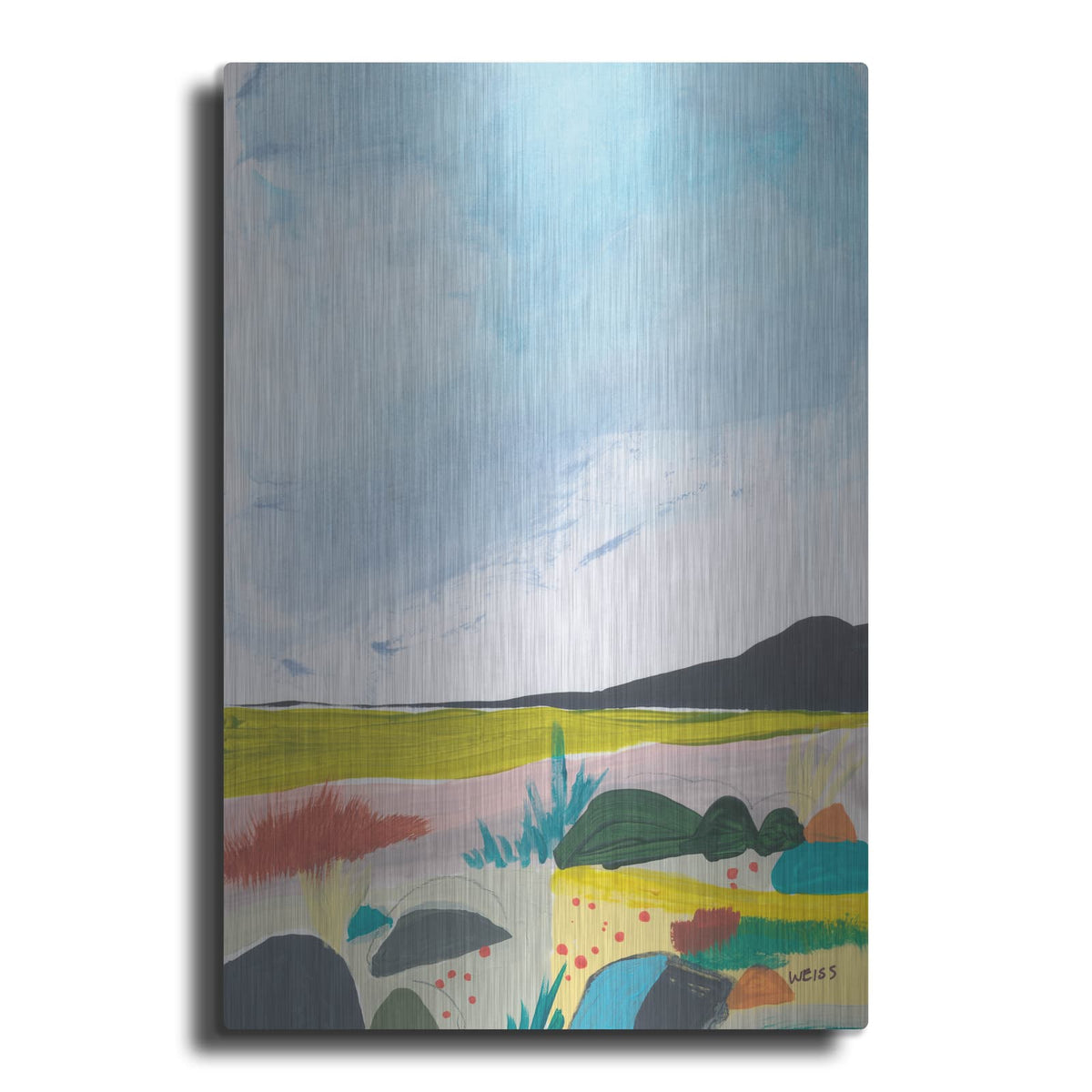 'Leaving Behind 2' by Jan Weiss – Metal Wall Art