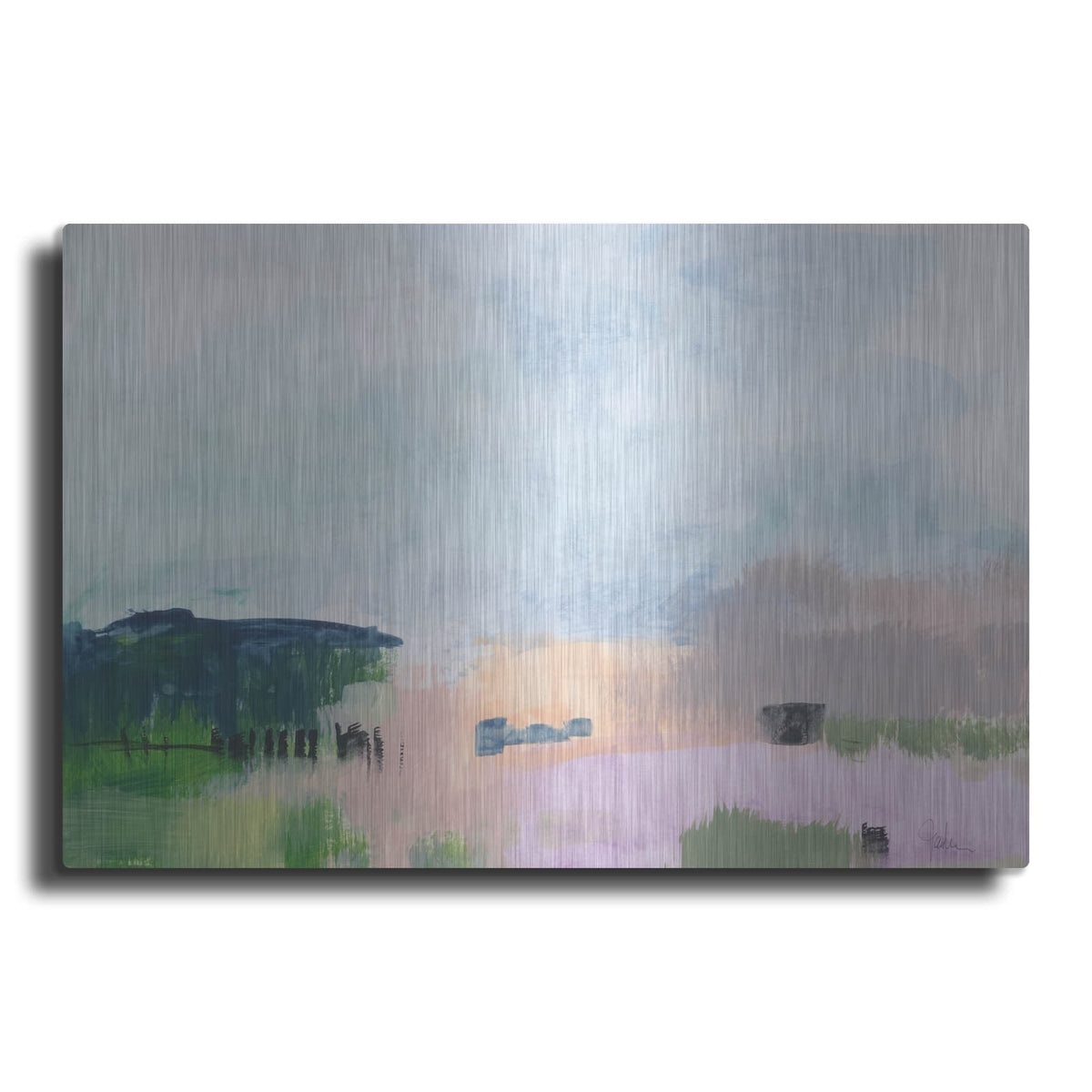 'In The Desert Quiet 3' by Jan Weiss – Metal Wall Art