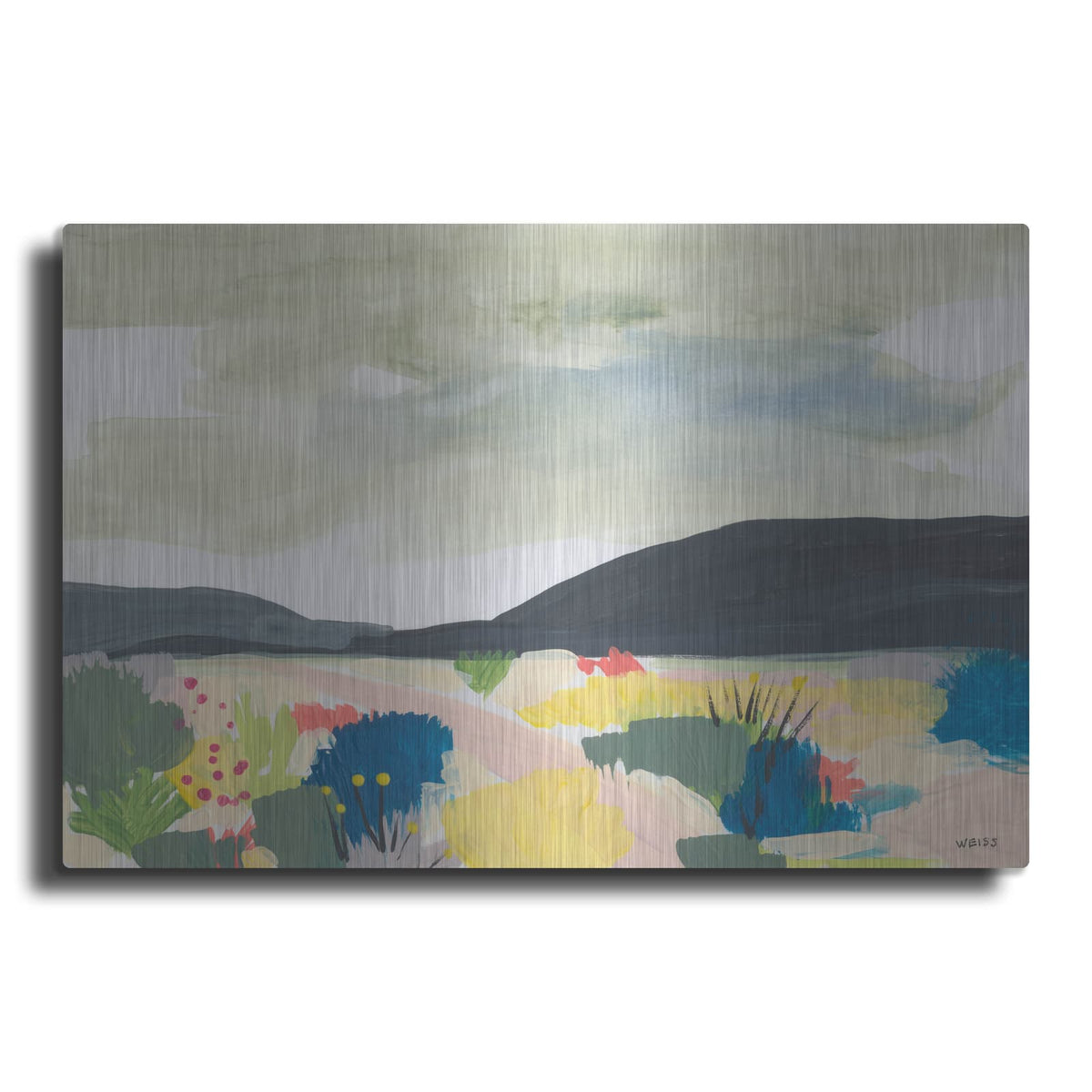 'Take Root In The Arid Soil 1' by Jan Weiss – Metal Wall Art