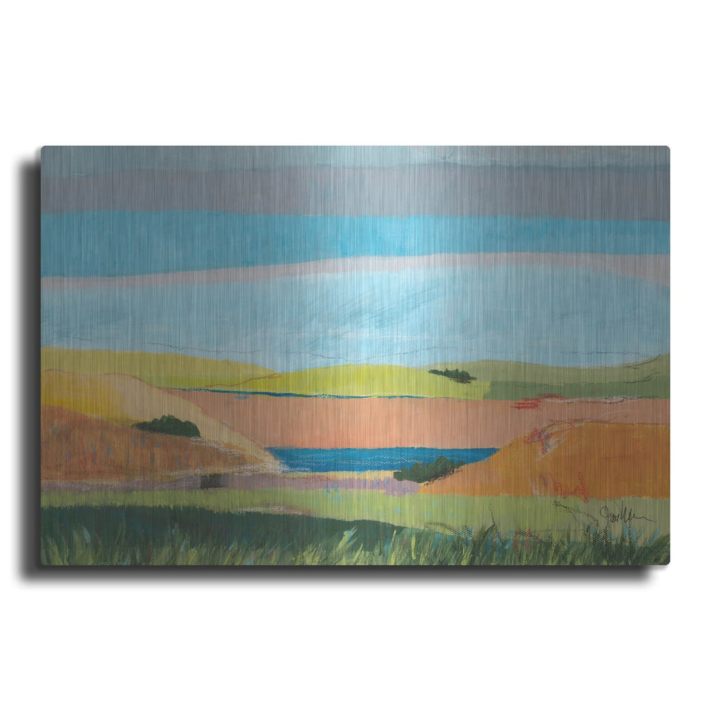 'Of Independent Hues' by Jan Weiss – Metal Wall Art