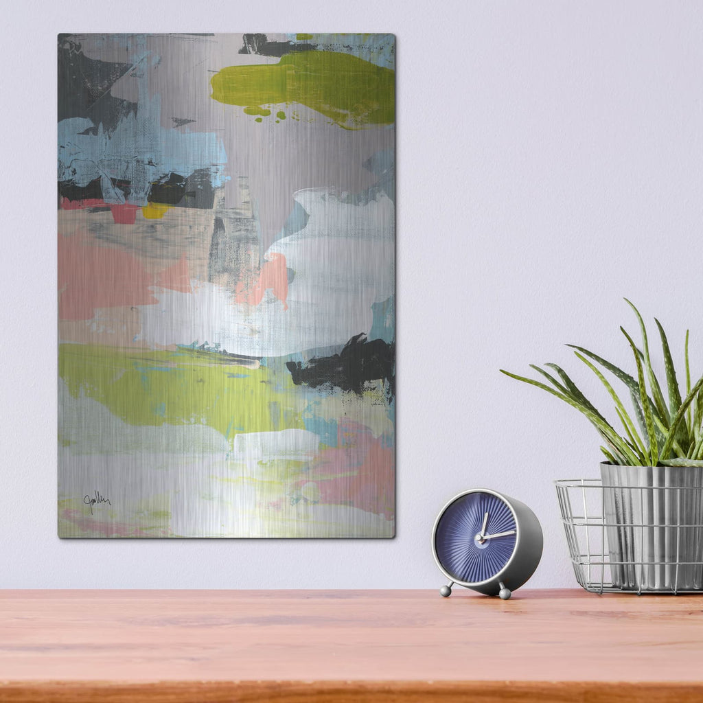 'The Quiet' by Jan Weiss – Metal Wall Art, 12x16 room view
