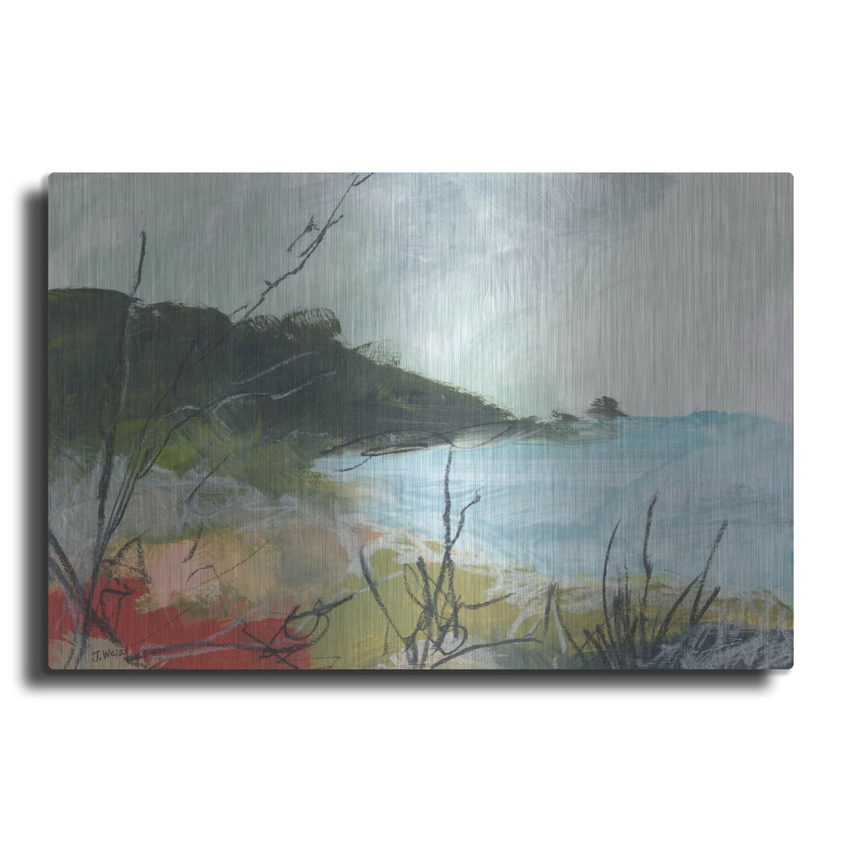 'Wandering No. 2' by Jan Weiss – Metal Wall Art