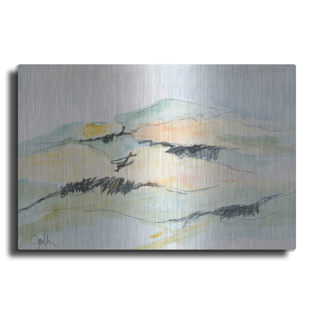 'Mt. Diablo No. 1' by Jan Weiss – Metal Wall Art