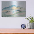 'Mt. Diablo No. 2' by Jan Weiss – Metal Wall Art, 16x12 room view