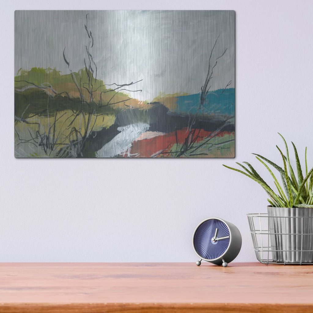 'To The Sea No. 2' by Jan Weiss – Metal Wall Art, 16x12 room view