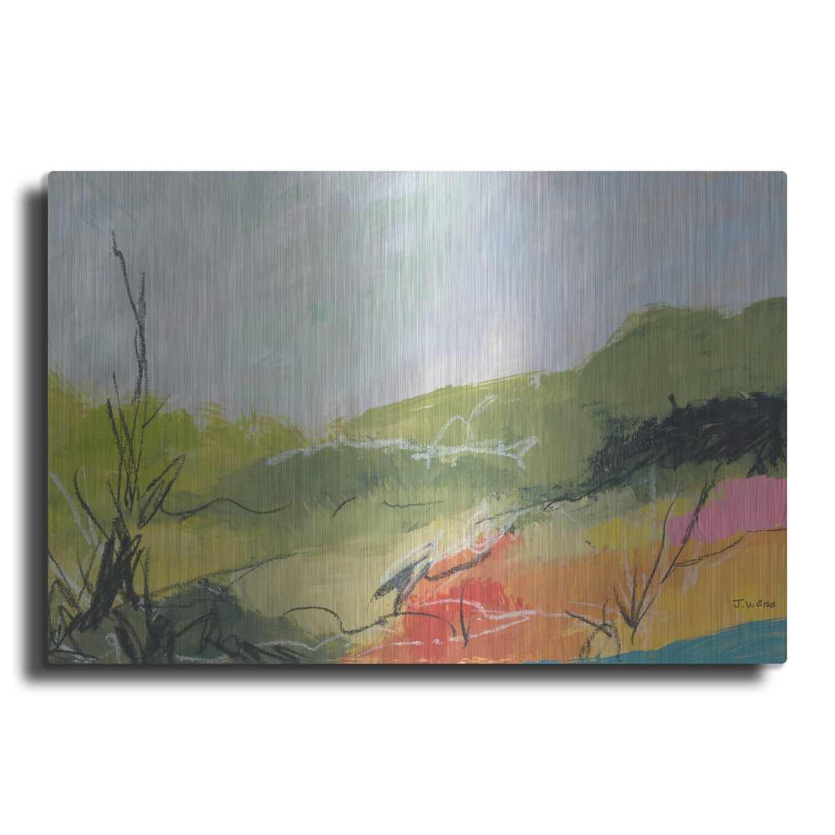 'Wandering No. 1' by Jan Weiss – Metal Wall Art
