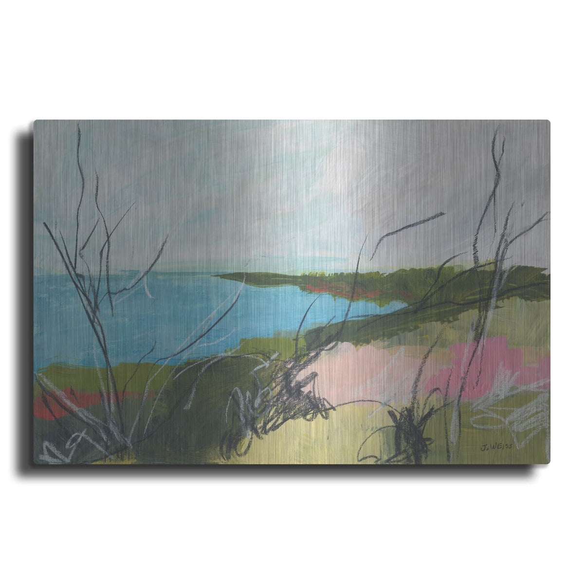 'To The Sea No. 1' by Jan Weiss – Metal Wall Art