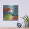 'Vague Impression' by Jan Weiss – Metal Wall Art, 12x12 room view