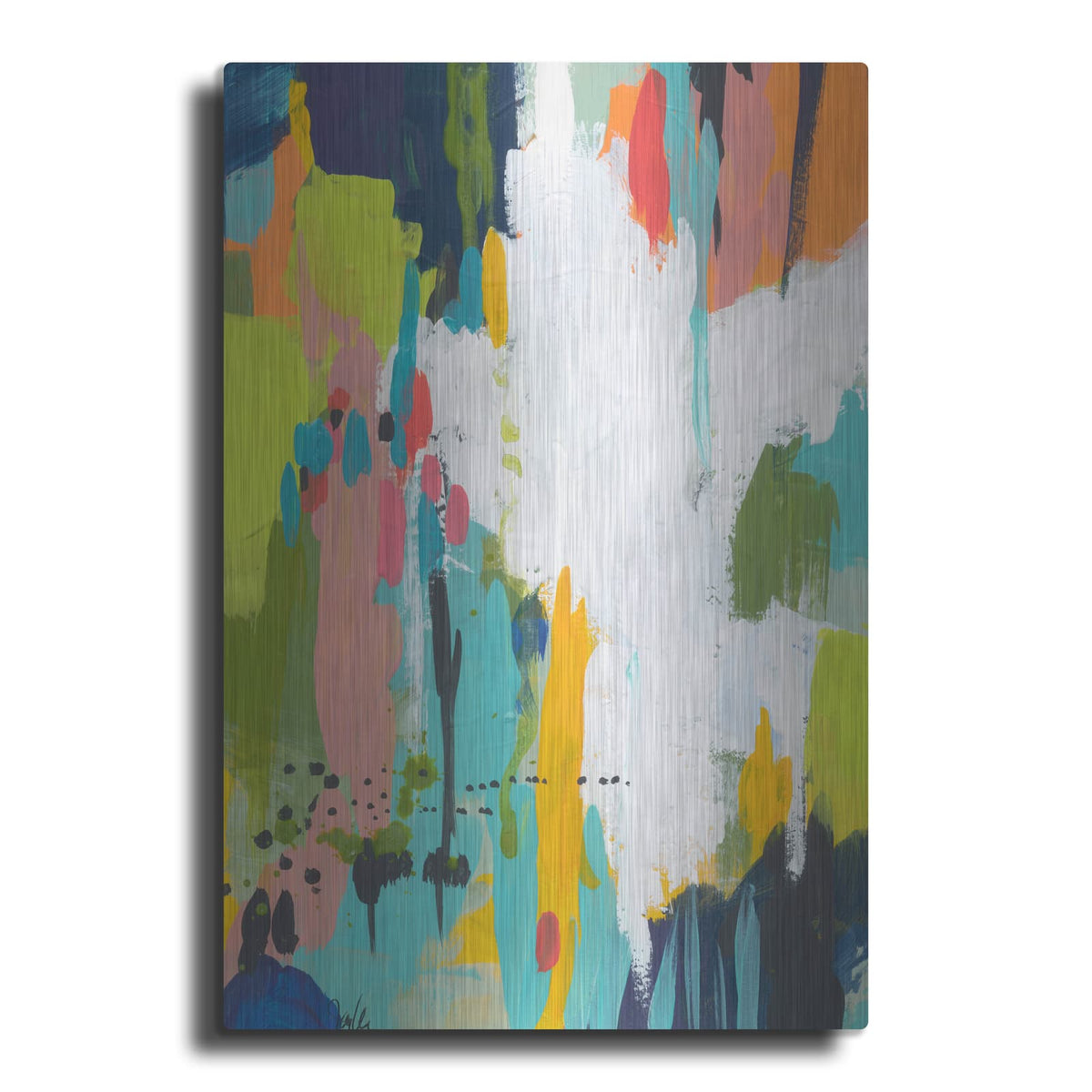'Summer Field' by Jan Weiss – Metal Wall Art