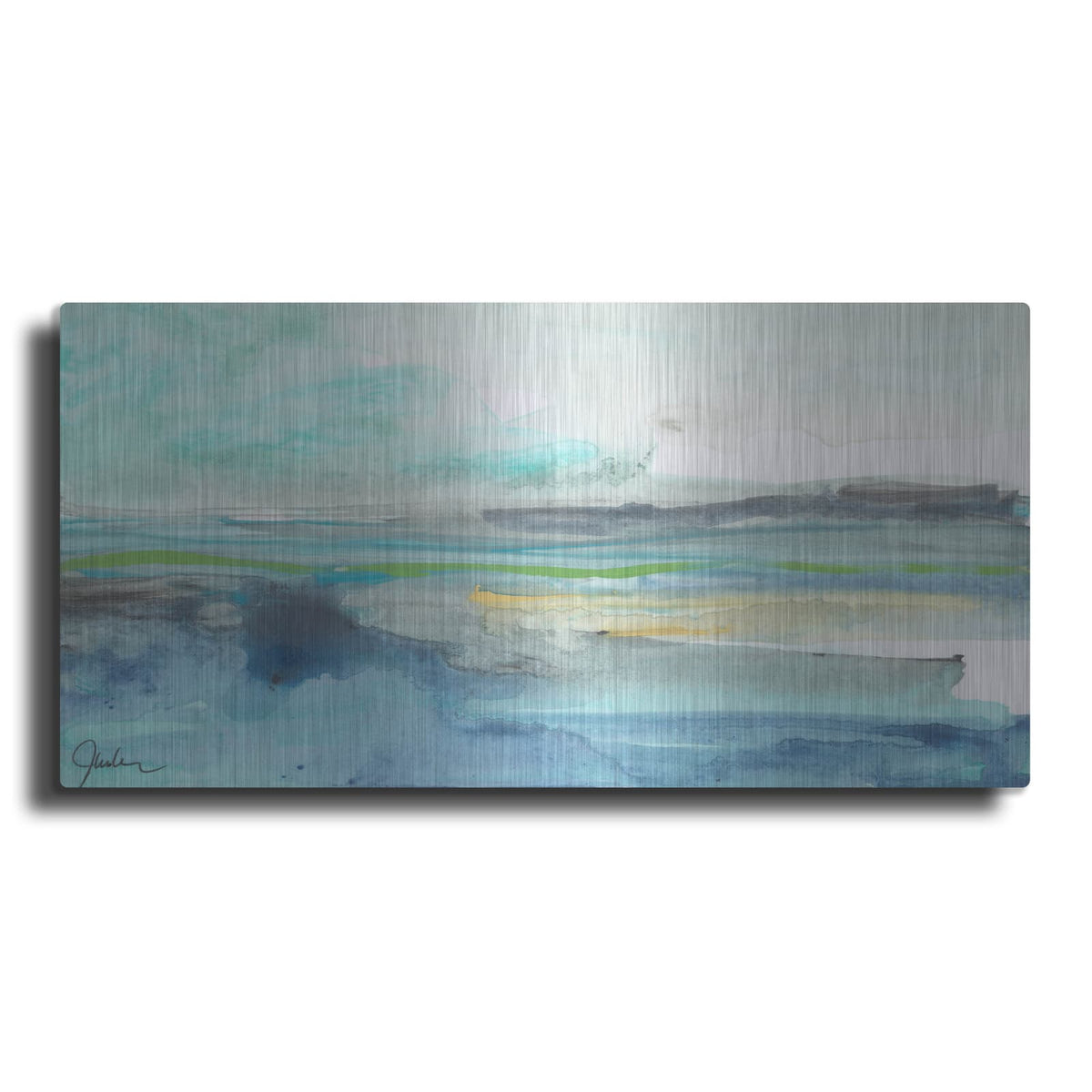 'Tempestuous Sea' by Jan Weiss – Metal Wall Art