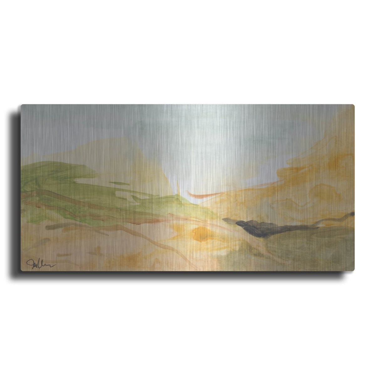 'Through The Silence' by Jan Weiss – Metal Wall Art