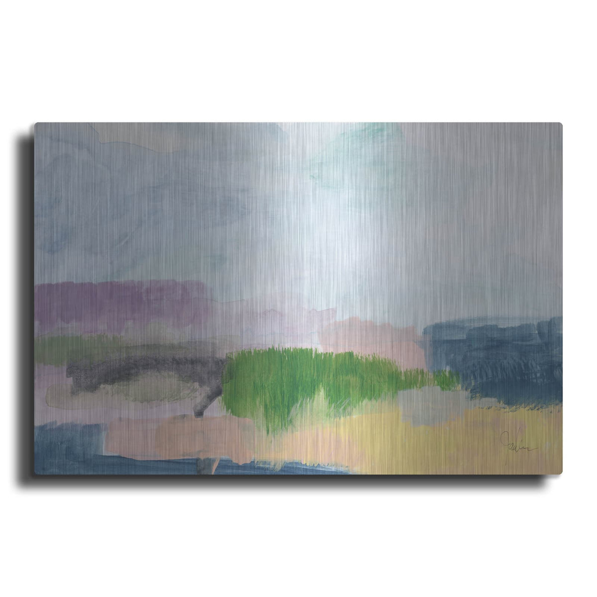 'In The Desert Quiet 1' by Jan Weiss – Metal Wall Art