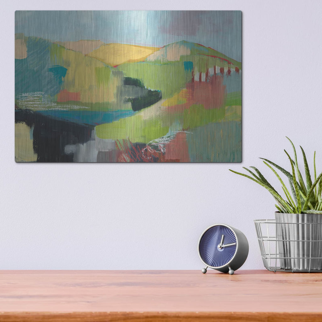 'Headlands' by Jan Weiss – Metal Wall Art, 16x12 room view