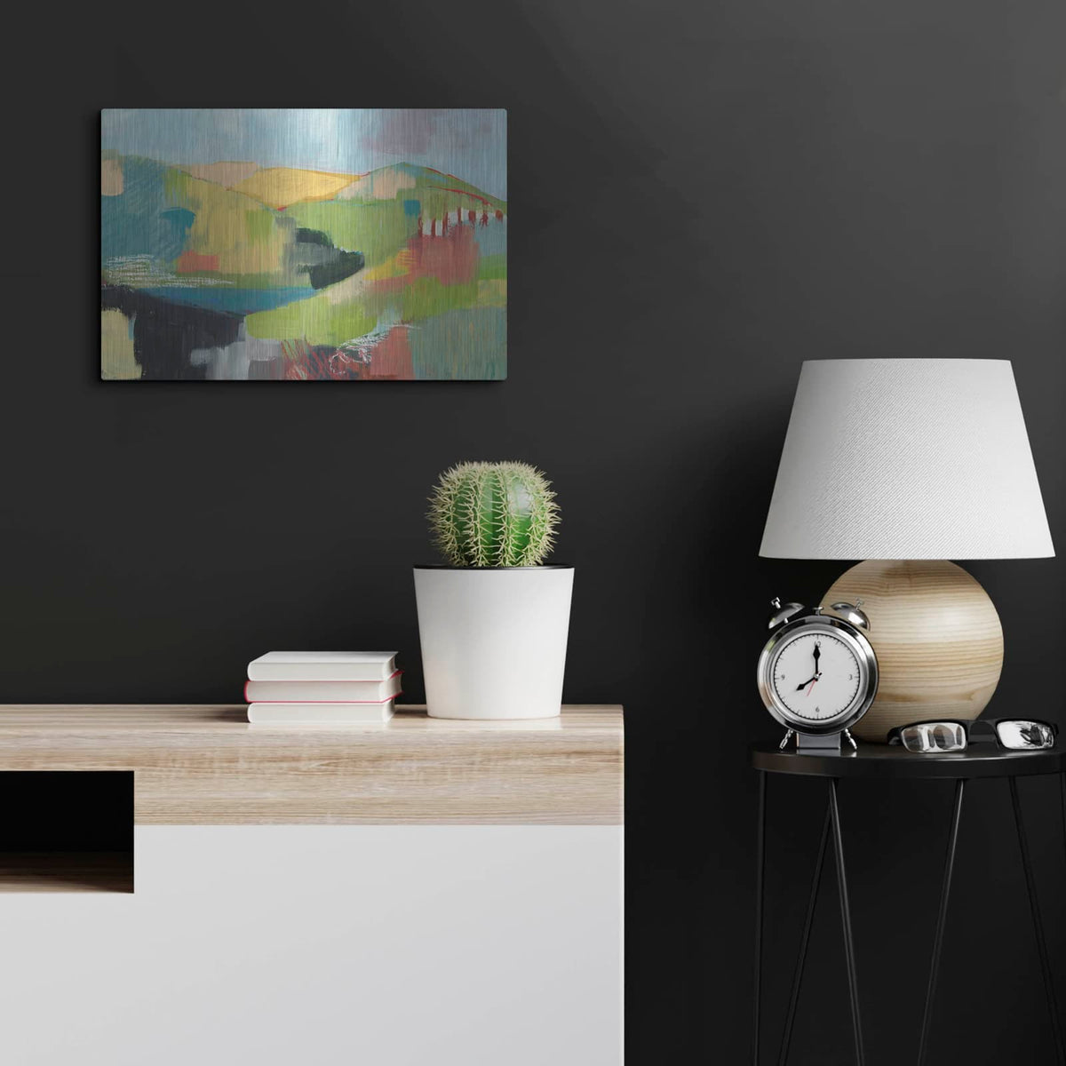 'Headlands' by Jan Weiss – Metal Wall Art, 24x16 room view