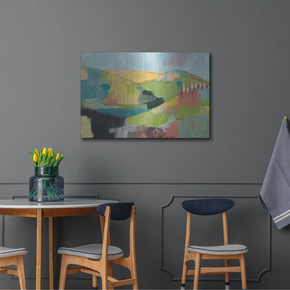 'Headlands' by Jan Weiss – Metal Wall Art, 36x24 room view