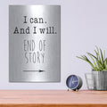'I Can' by Jan Weiss – Metal Wall Art, 12x16 room view
