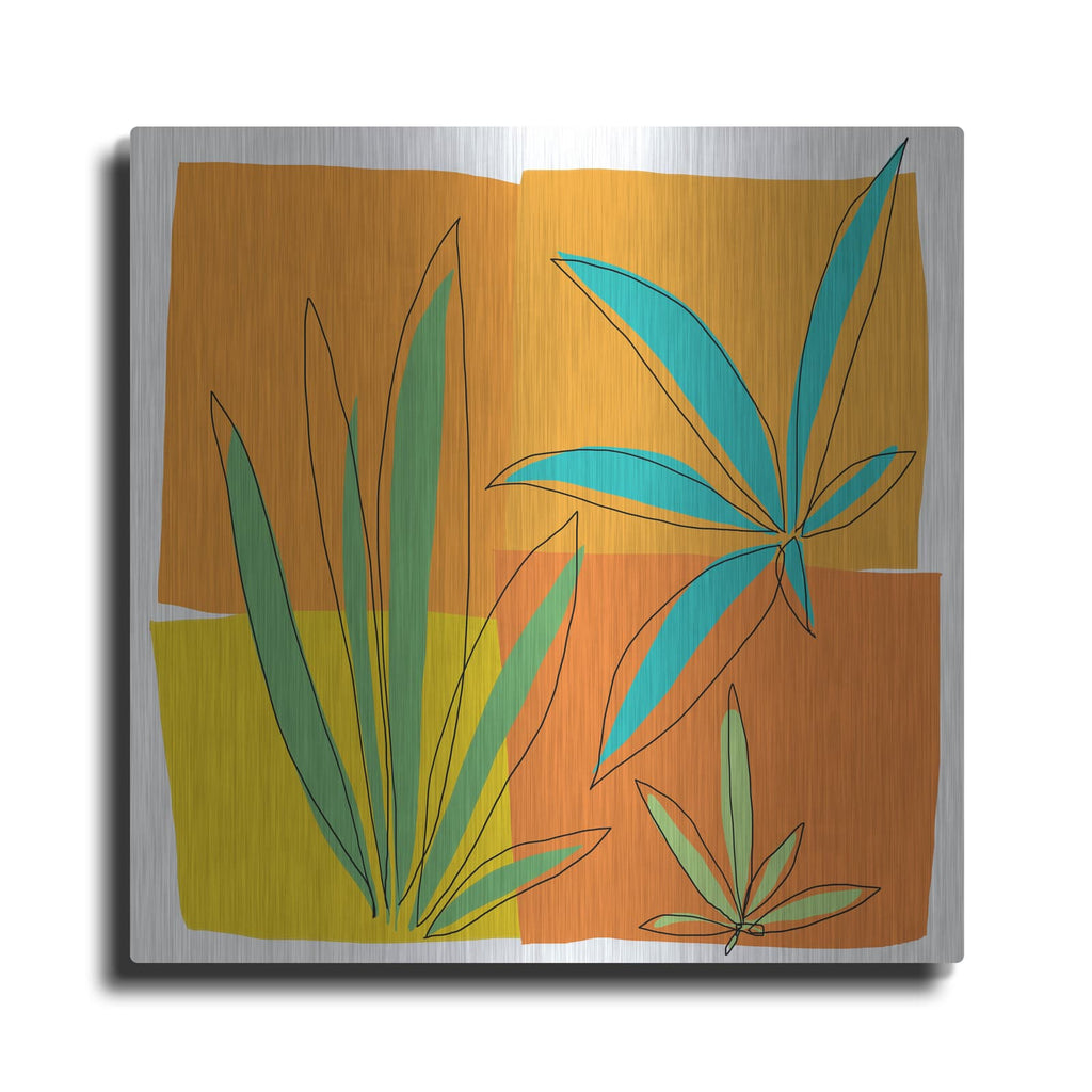'Grasses Ii' by Jan Weiss – Metal Wall Art