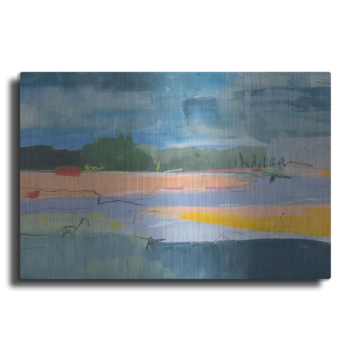 'Evening Light 2' by Jan Weiss – Metal Wall Art