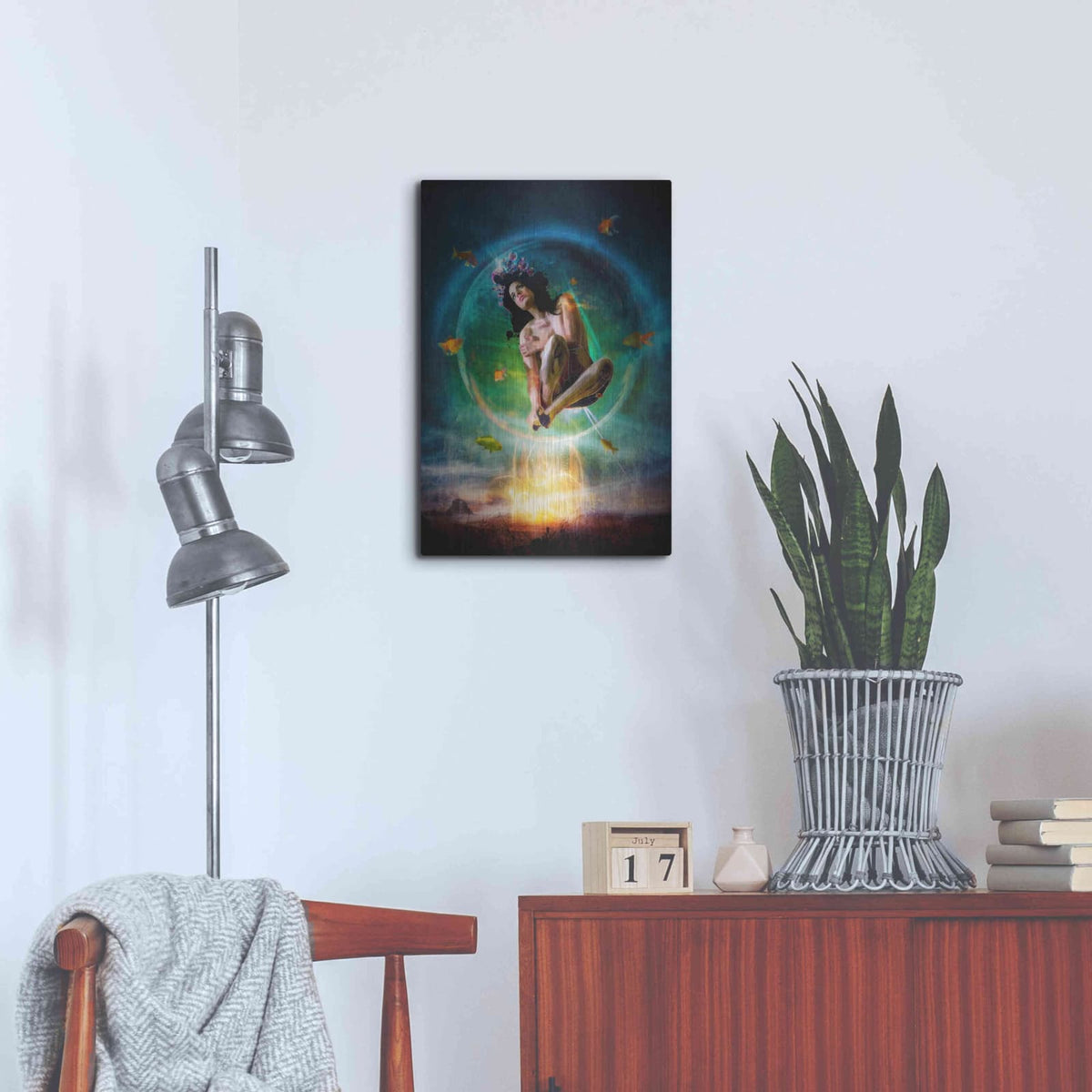 'A Noise Severe' by Mario Sanchez Nevado – Metal Wall Art, 16x24 room view