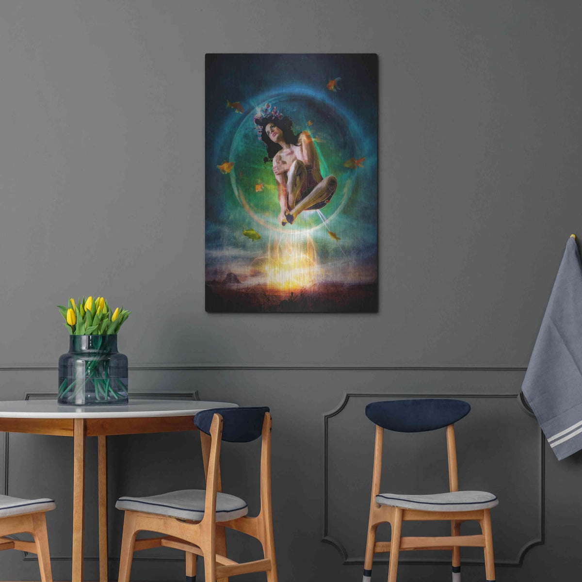 'A Noise Severe' by Mario Sanchez Nevado – Metal Wall Art, 24x36 room view