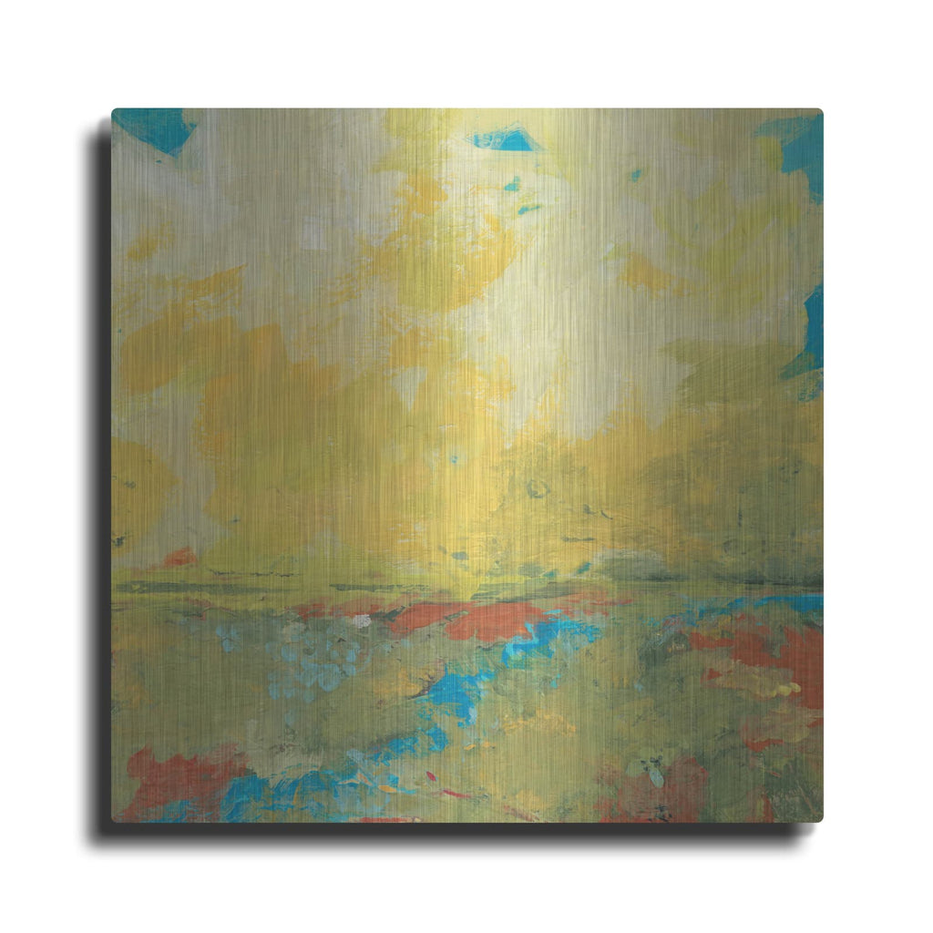 'Earth And Sky' by Jan Weiss – Metal Wall Art