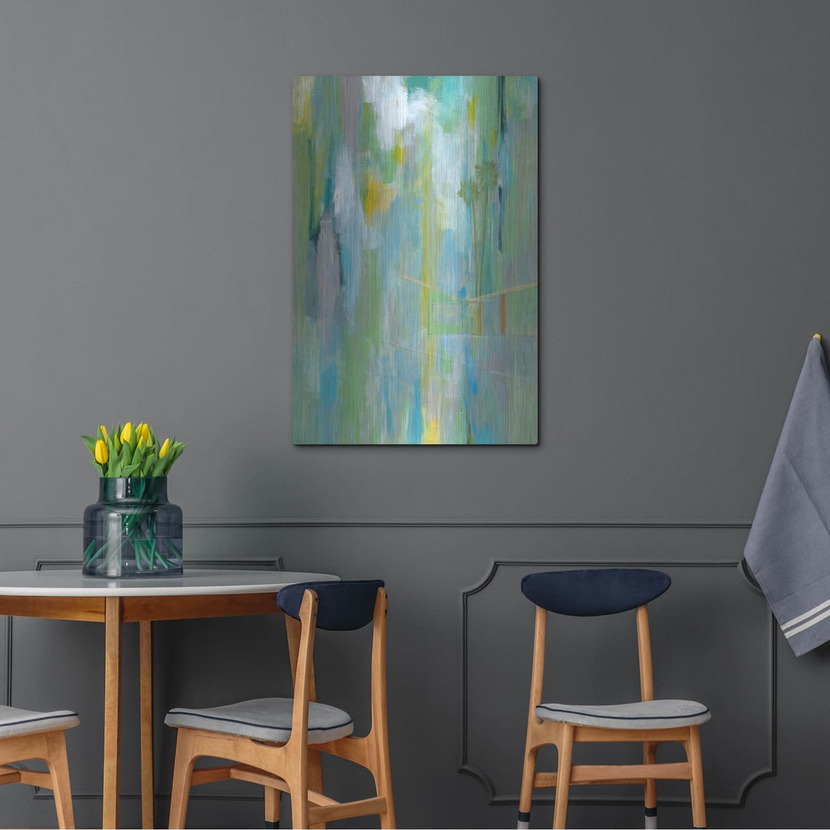 'Desert Living 3' by Jan Weiss – Metal Wall Art, 24x36 room view