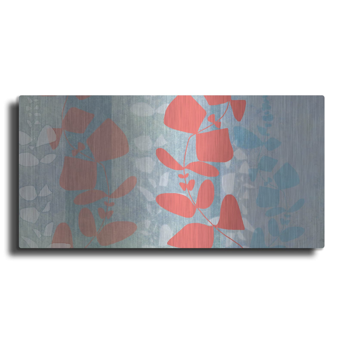 'Dimensional Leaves' by Jan Weiss – Metal Wall Art