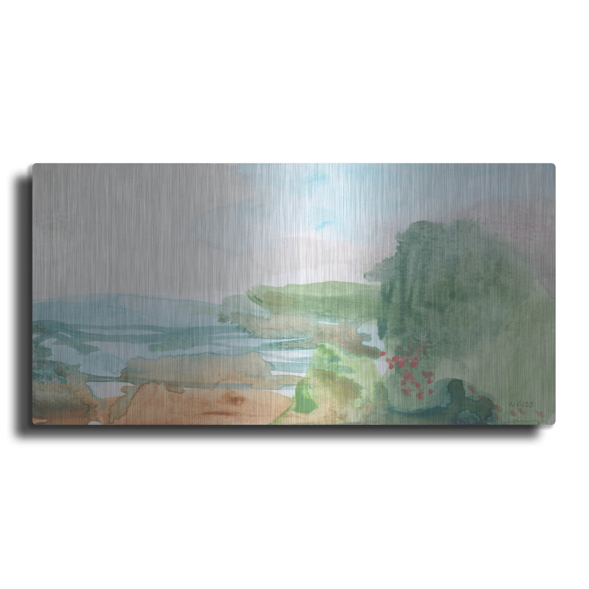 'Dreamed Of Joy Departed' by Jan Weiss – Metal Wall Art