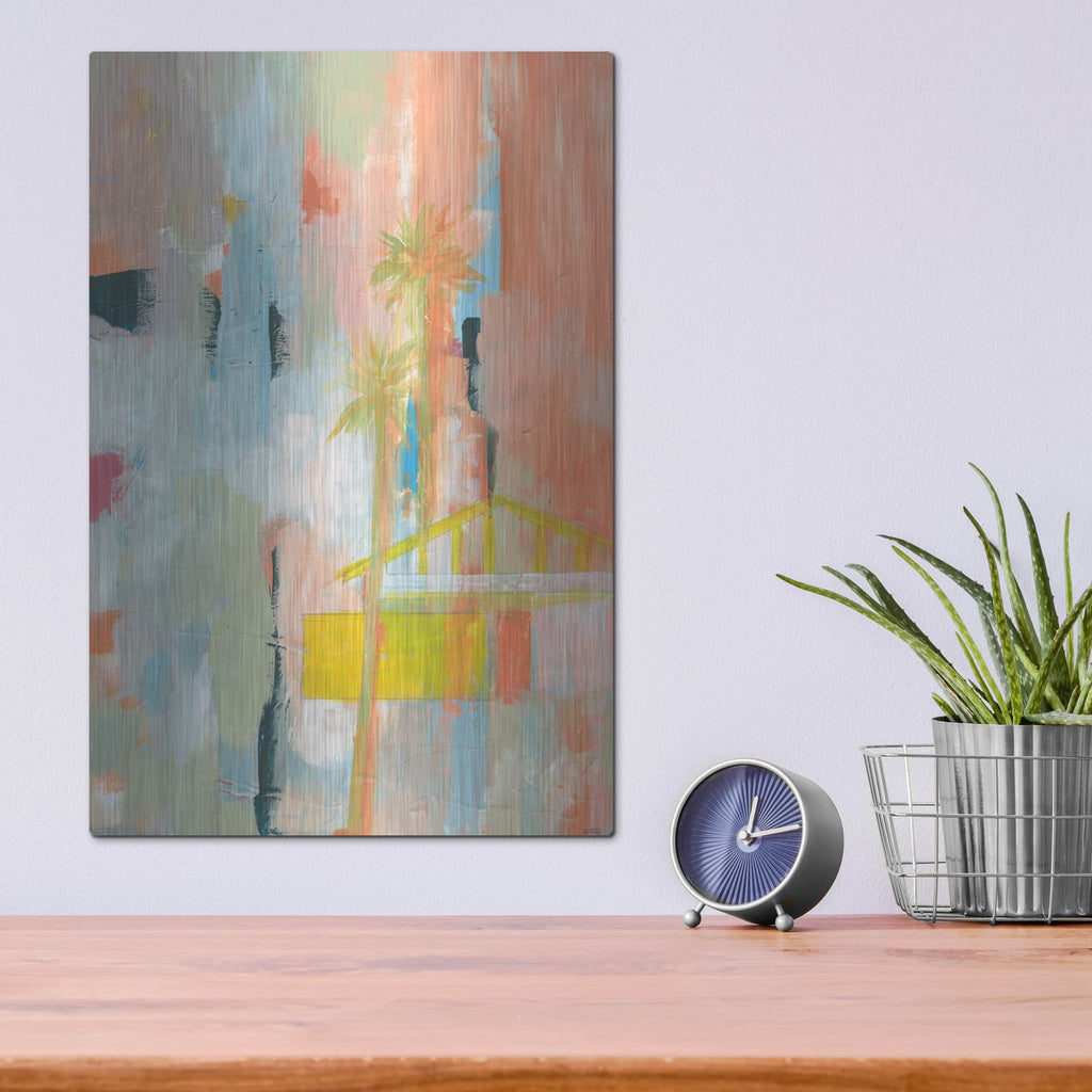 'Desert Living 1' by Jan Weiss – Metal Wall Art, 12x16 room view