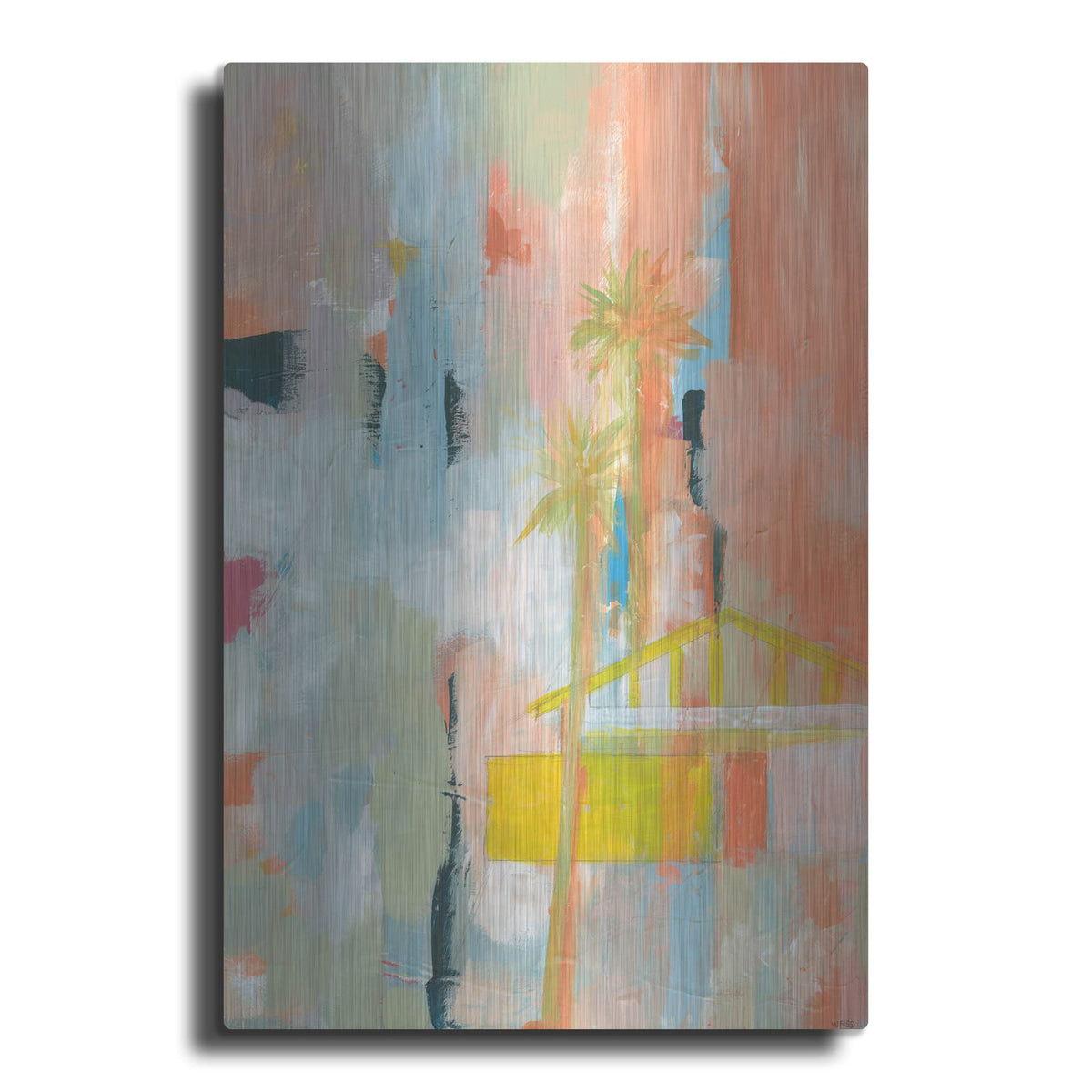 'Desert Living 1' by Jan Weiss – Metal Wall Art