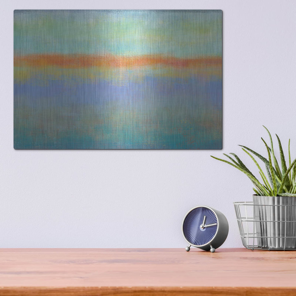 'Country Sky 2' by Jan Weiss – Metal Wall Art, 16x12 room view